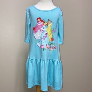 5/$20 Disney Santa squad princess Christmas dress small 6/6x